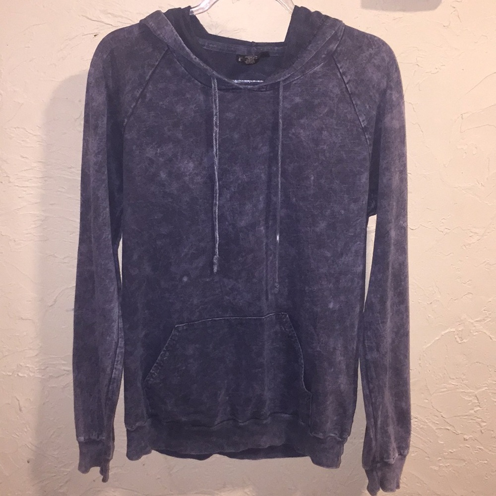 Tie Dye Hoodie by Licorice Blue Sz M A-5